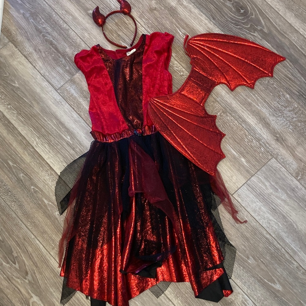 Red Devil Costume for Kids